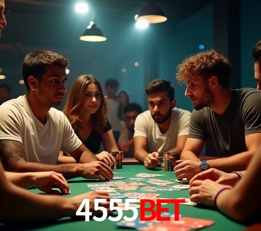 Interface moderna da plataforma 4555bet